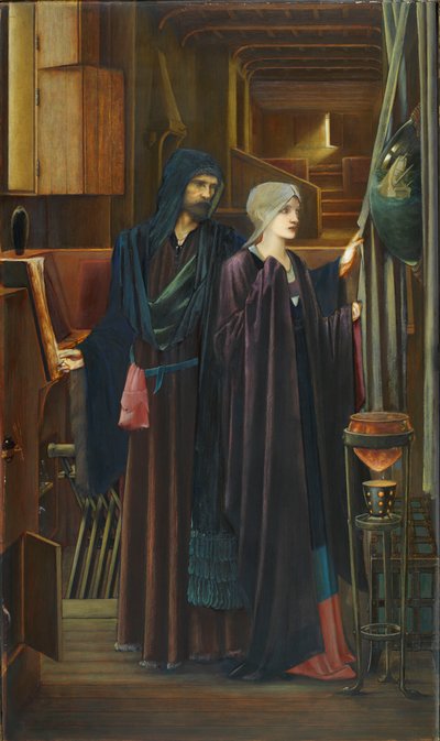 The Wizard by Edward Burne Jones